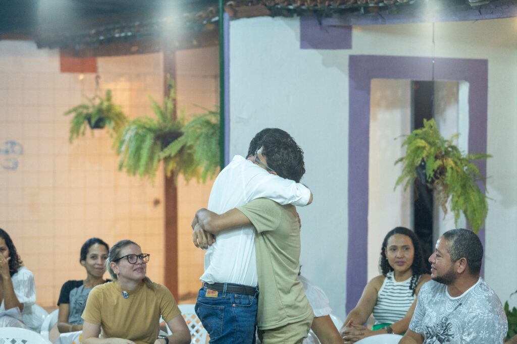 Lúdio Cabral com famílias atípicas