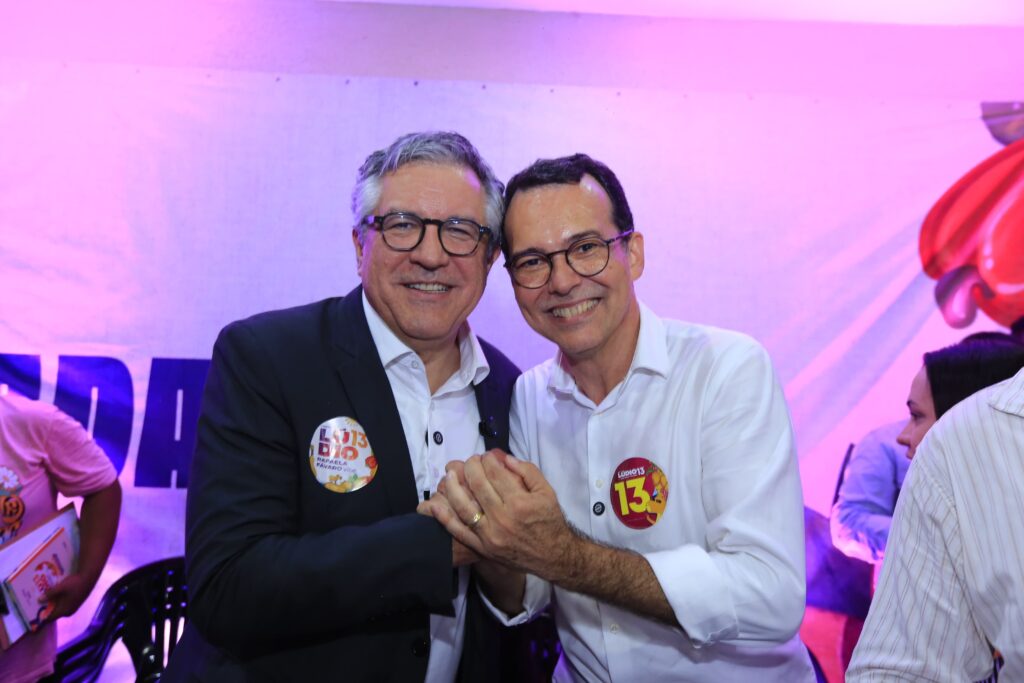 Lúdio Cabral e Alexandre Padilha